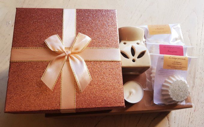 Coffret cadeau fondants parfumés   