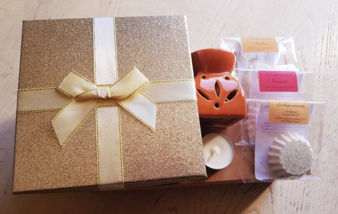 Coffret cadeau fondants parfumés  