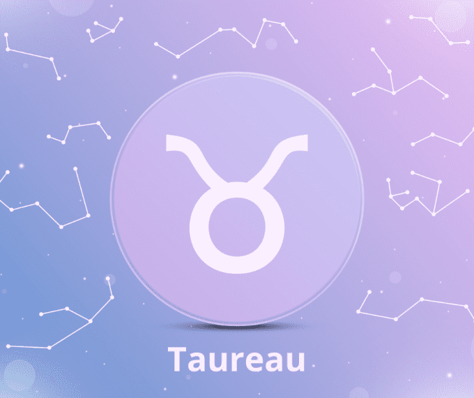 Bougie astrologie Taureau avec porte-clé