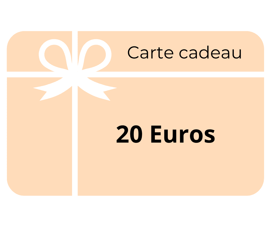 Carte cadeau 20 euros 