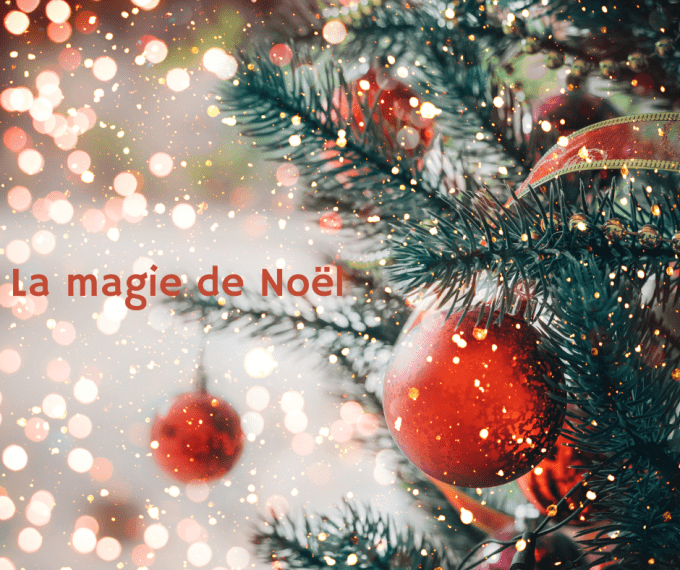 Bougie "La magie de Noël"